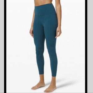 lululemon Align™ High-Rise Pant 25" Size 2 Color Blue Borealis